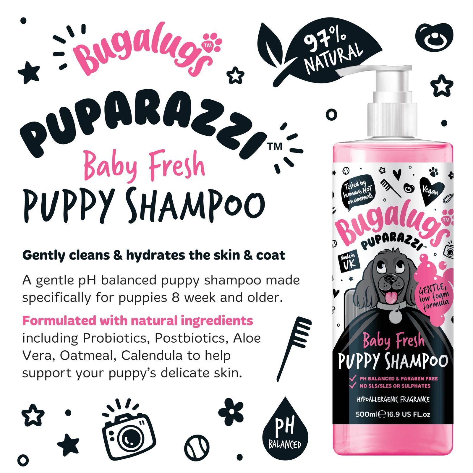 Bugalugs Puparazzi™ Baby Fresh Puppy Shampoo - Image 9