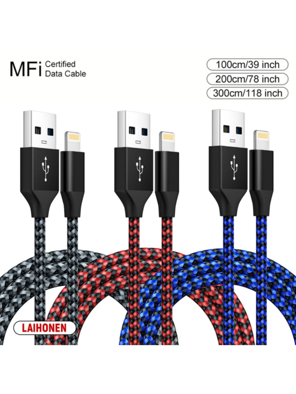 Fast Charging Lightning Cable for iPhone